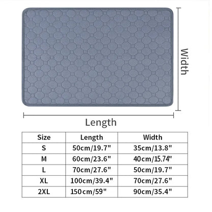Washable Reusable anti Slip Pet Pee Pad